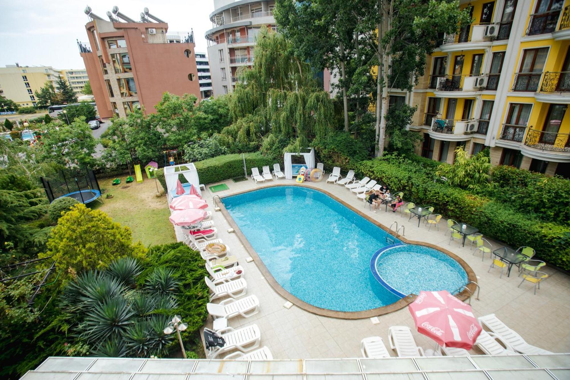 Deva Hotel Sunny Beach Eksteriør billede